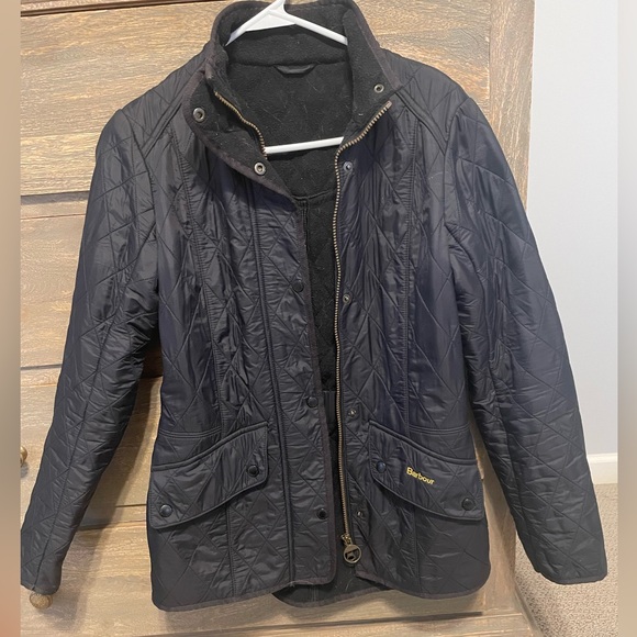 Barbour Beadnell Polarquilt Black Jacket - Picture 1 of 3